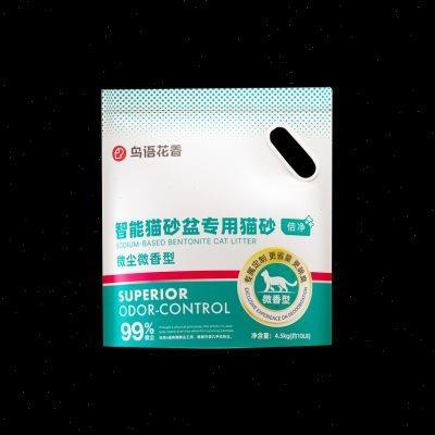鸟语花香智能猫砂盆专用猫砂钠基矿砂除臭低尘混合猫沙4.5kg