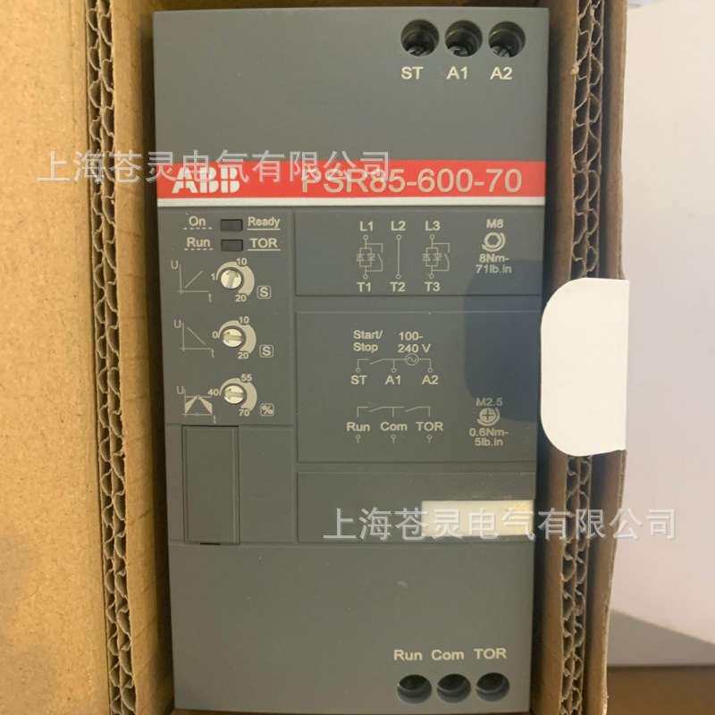 ABB软启动器PSR系列1.5KW/3KW/4KW/5.5KW/7.5KW/11KW在线软起动器