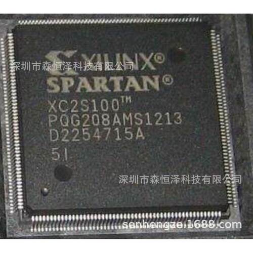 专营XILINX系列单片机 XC2S100-5PQG208I PQFP-208 每片来自原厂