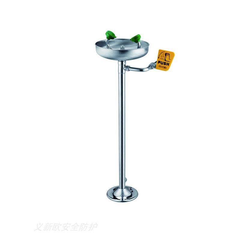 安赛瑞14747立式洗眼器不锈钢紧急器验厂标准冲淋器器