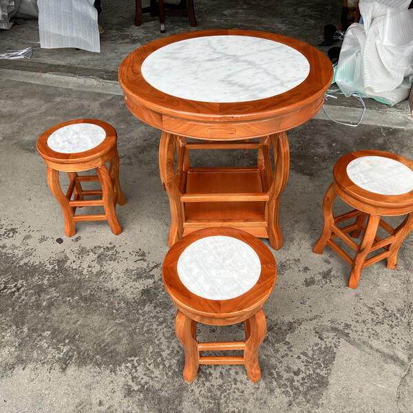 橡木仿古新中式餐饮连锁店炖汤养生馆云吞广式烧腊拉面餐桌椅组合