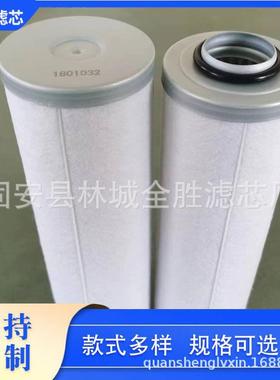 1801032/1801033真空泵排气滤芯油雾分离器过滤元件滤芯滤网