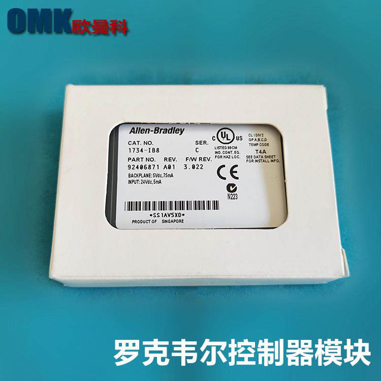 AB罗克韦尔PLC 1734-IB8 1734-OW4 控制器