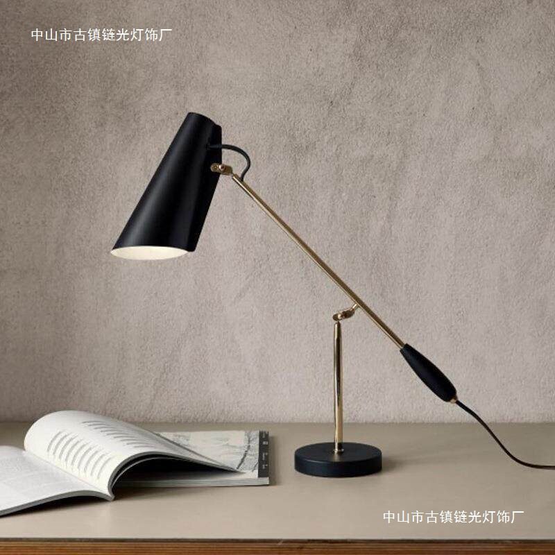 2026现代简约台灯办公室书房书桌灯艺术卧室装饰氛围灯床头柜桌面