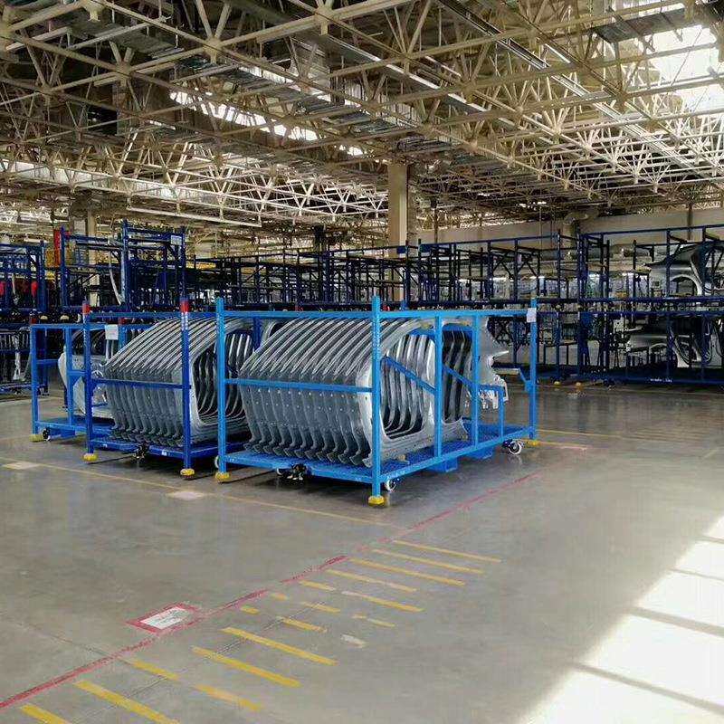 厂家直供汽车配件固定堆垛架制定尺寸堆垛架非标制定工业货架