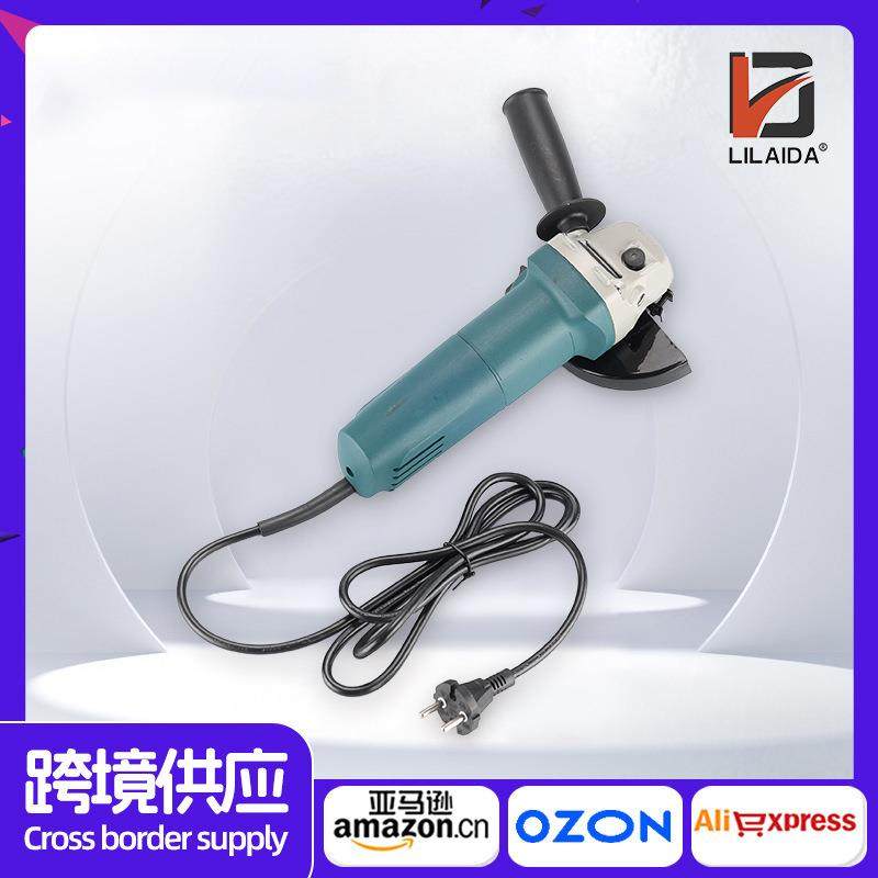 跨境厂家125mm电动角磨机手持大功率切割机电动抛光机磨光机,鲜花速递/花卉仿真/绿植园艺,割草机/草坪机,淘宝优惠券,粉丝福利购,淘宝优惠卷