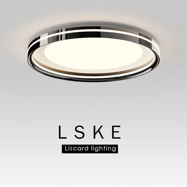 超薄卧室灯简约2024年新款设计大气轻奢全光谱护眼过道主卧吸顶灯