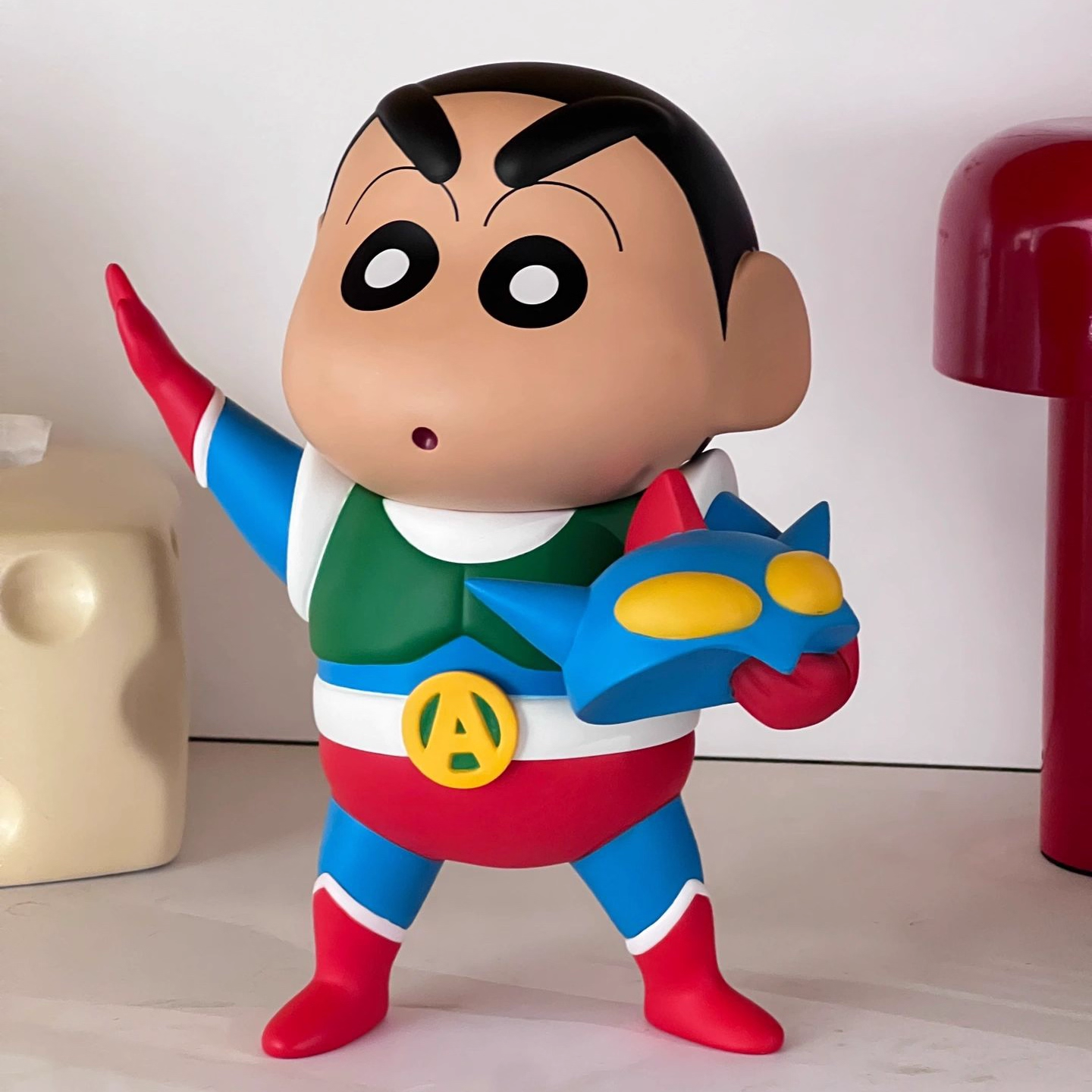 【咸蛋超人】蜡笔小新1比1潮玩盲盒手办系列生日礼物摆件周边玩具