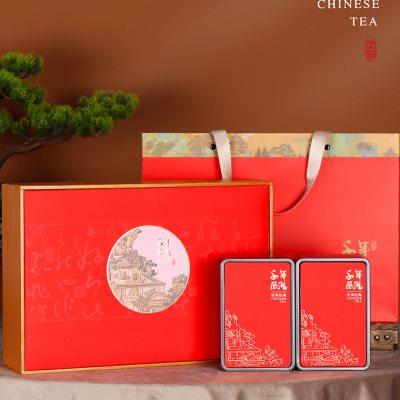高档茶叶包装盒空礼盒岩茶铁观音半斤装红茶通用礼盒装空盒子定制