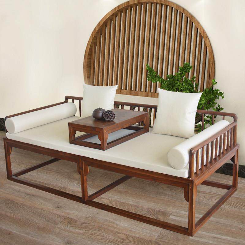 定做罗汉床垫子五件套新中式实木沙发垫椰棕红木坐垫可拆洗乳胶垫,居家布艺,沙发垫,淘宝优惠券,粉丝福利购,淘宝优惠卷