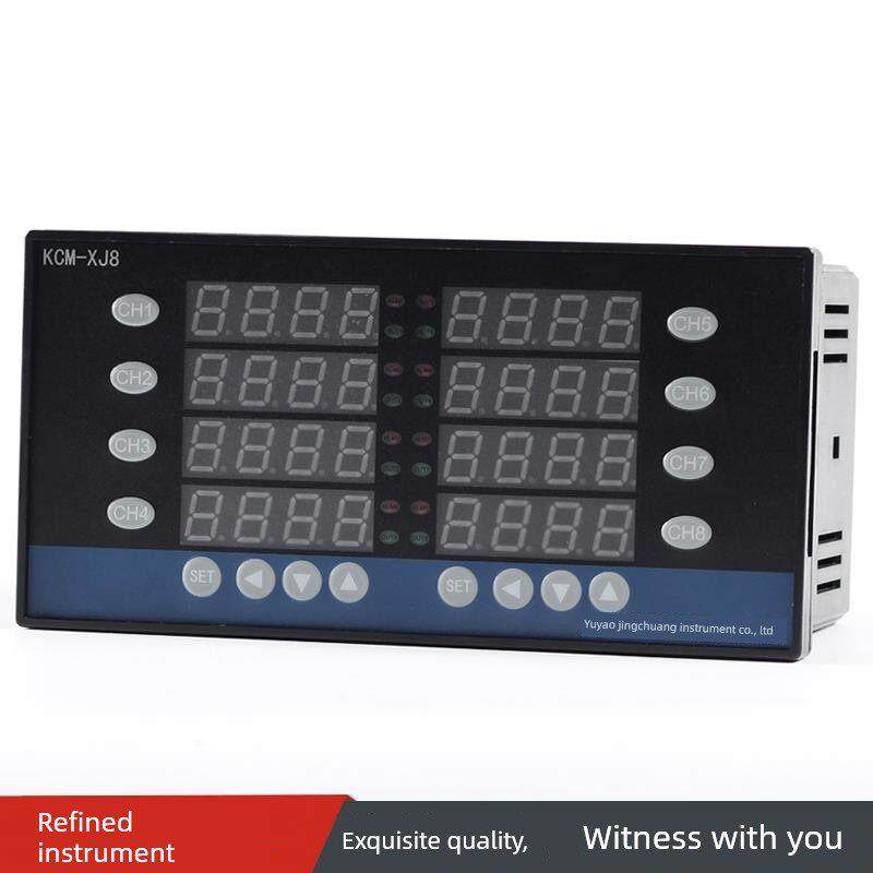 京创多路温控器四路五路八路4-20Ma智能Pid温控仪Rs485