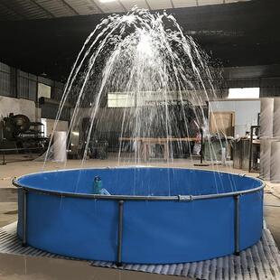 婚庆道具铁艺喷泉婚礼新中式花园流水喷水池大型美陈几何摆件装饰