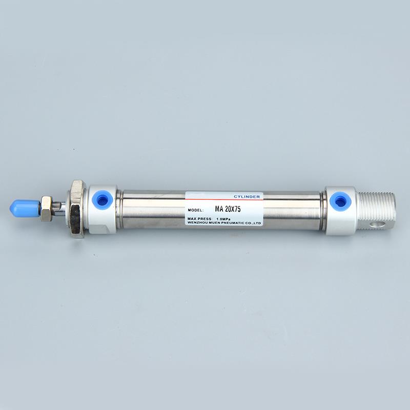 MA * 20气缸不锈钢迷你气缸x50x75x100x125x150x200x300 -s