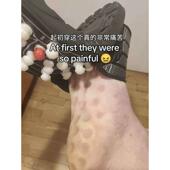 足底按摩拖鞋 创意居家防滑室内夏天家用 脚底指压鹅卵石穴位足疗鞋