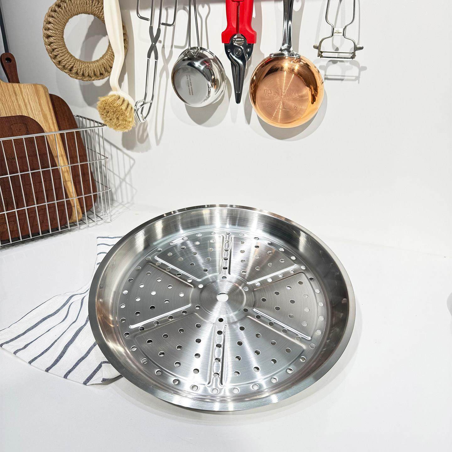 炒锅专用！304不锈钢蒸笼蒸笼蒸格蒸架蒸盘蒸片篦子加厚家用隔水,厨房/烹饪用具,蒸格/蒸片/蒸架,淘宝优惠券,粉丝福利购,淘宝优惠卷