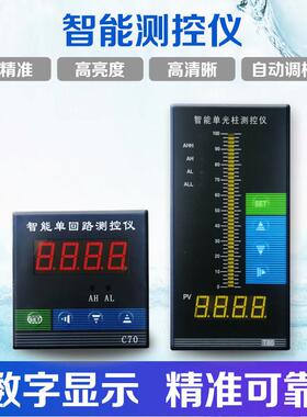 霍斯威尔智能单回路测控仪温度压力液位4-20mAPT100控制热电偶