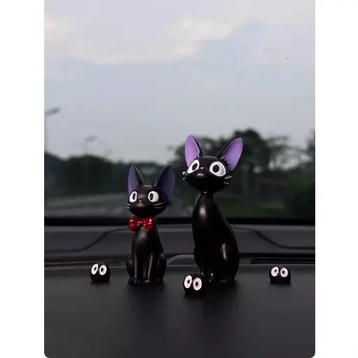 治愈系汽车摆件宫崎骏魔女宅急