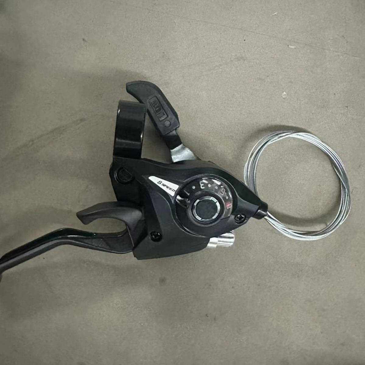 直销新款山地车EF51-7指拨21速山地自行车连体指拨刹车把变速器自