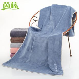 制logo 直销新款 140细纤维加厚浴巾 男女通用情侣沙滩巾定