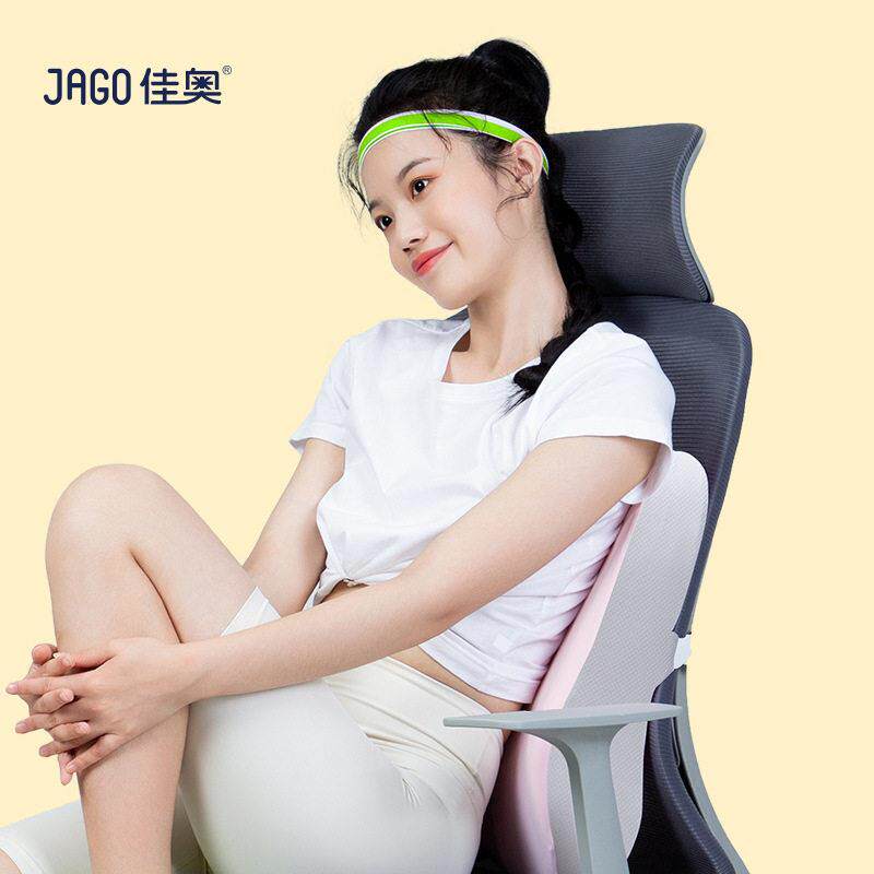 新款直销马卡龙夹心护腰靠垫公室腰靠记忆棉腰垫座椅孕妇椅子腰靠