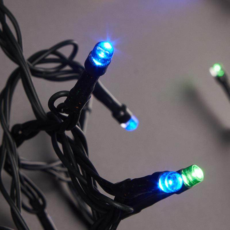 直销新款太阳能LED灯串大量户外霓虹灯窗帘氛围铜线节日圣诞装饰