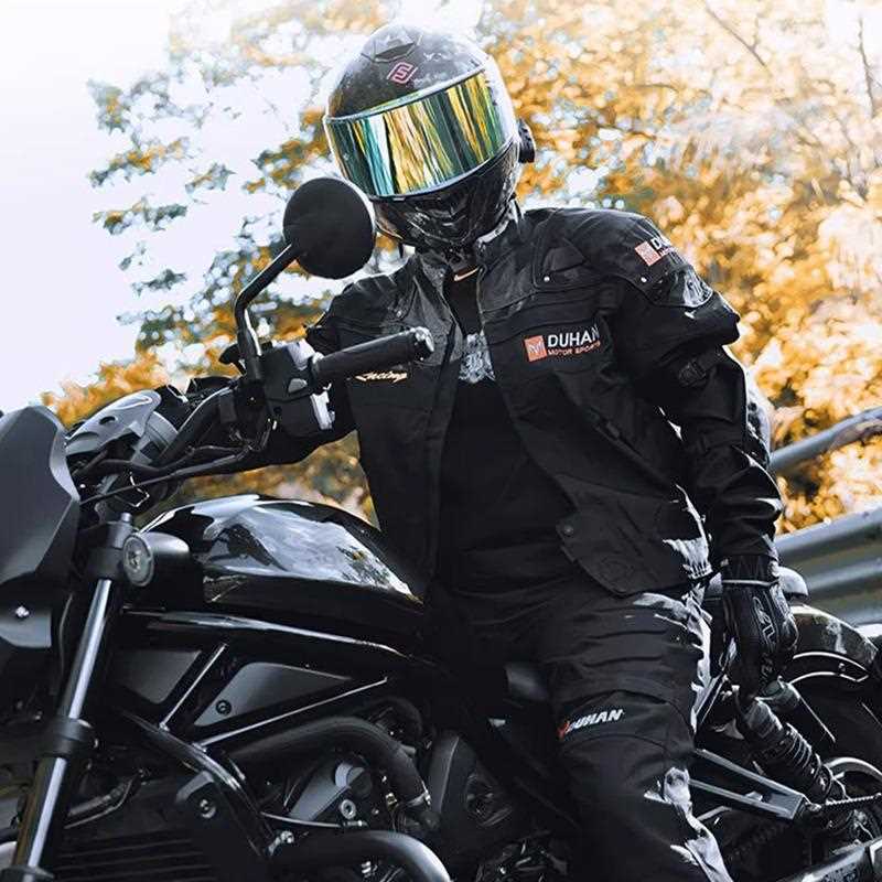 新款直销杜汉摩托车骑行服防摔户外骑士机车服防风防水保暖越野赛