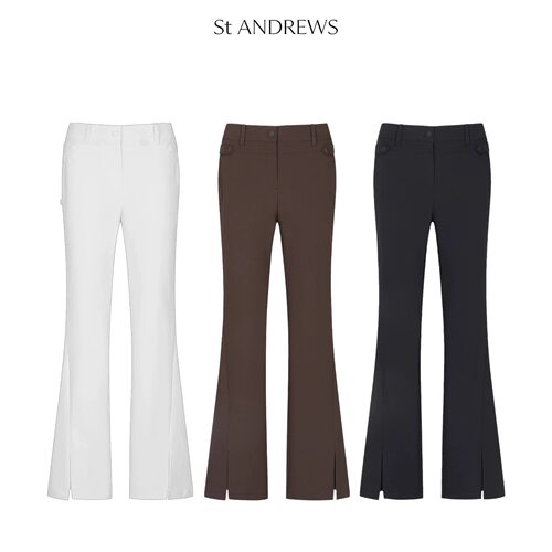 Standrews速干修身喇叭裤长裤女