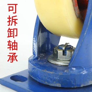 5寸4寸脚轮10龙8寸寸门载重6寸轮子2吨超重型万向轮12寸脚手架