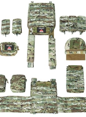 tex新款多功能户外防水耐磨模块化战术背心MOLLE扩展战术马甲