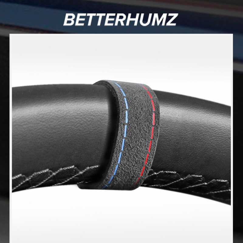 适用宝马3系5系X1iX3X5X6改装方向盘回正标贴个性中心线标记用品