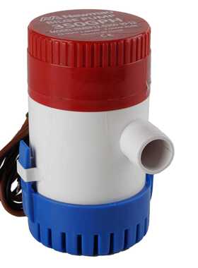 直销新款厦门船用游艇直流小型潜水泵12V350GPH舱底泵抽水排水泵