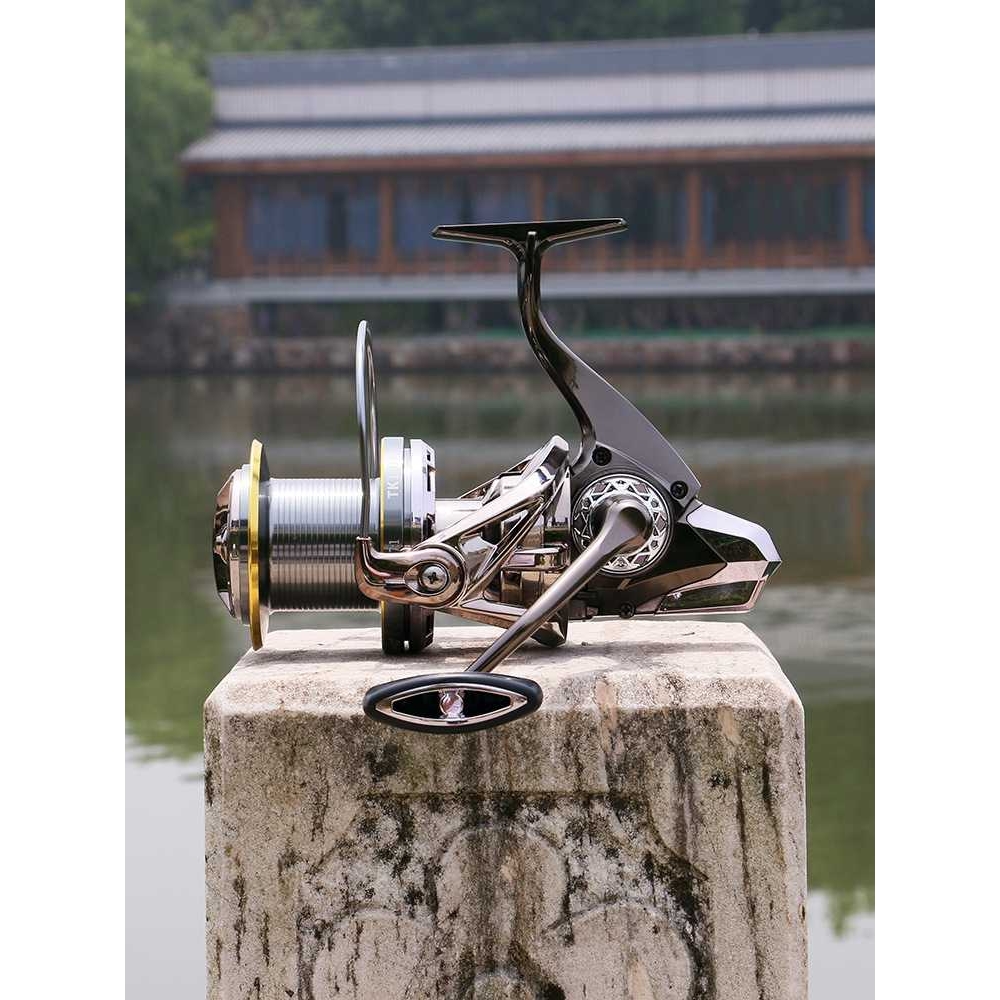 新款直销REELSKING 全金属远投轮无间隙海竿渔轮纺车鱼线轮锚鱼轮