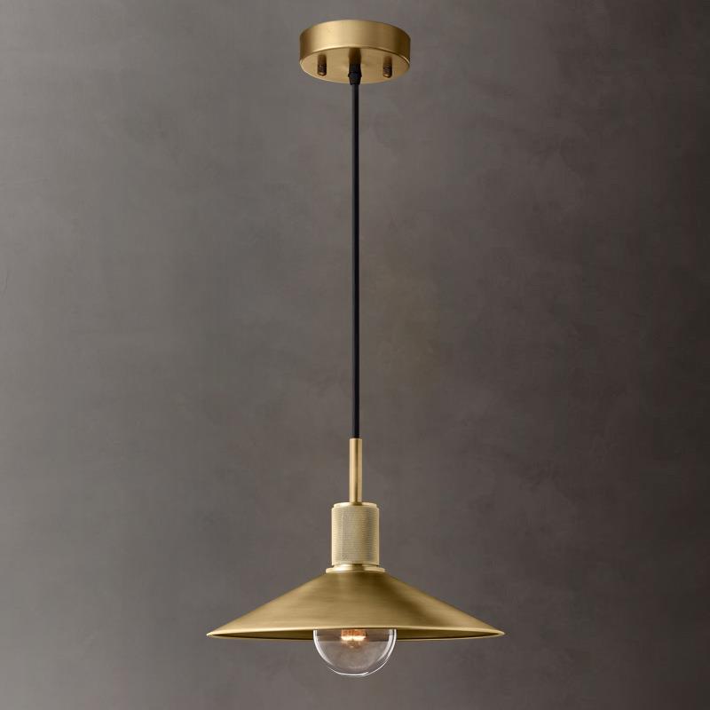 直销新款后现代吧台餐厅吊灯简约设计师饭厅全铜灯具港式轻奢卧室