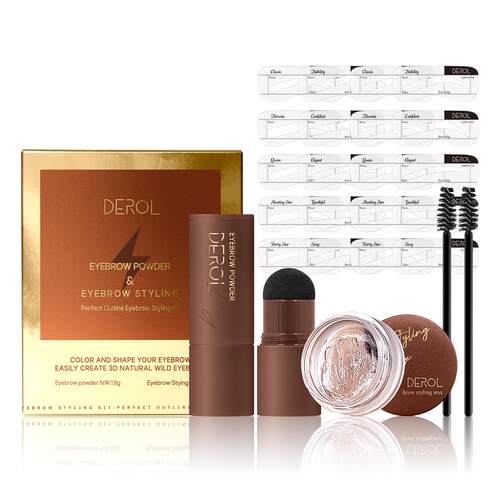 Eyebrow powder眉粉 眉毛部定型膏蜡眉印眉贴眉刷套盒眉粉
