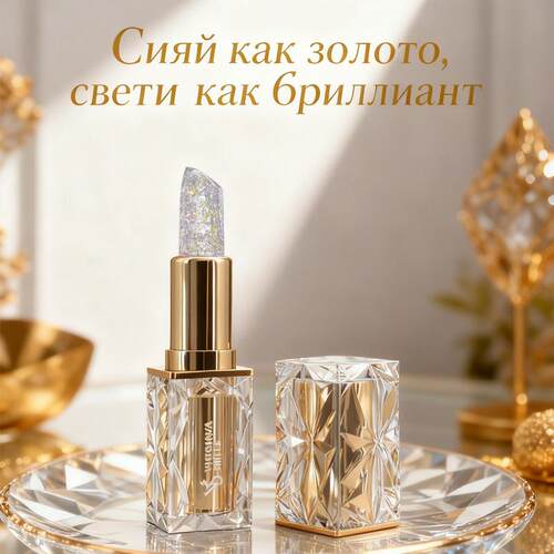 Color-changing lip balm持久保湿提升气色润唇温变不粘腻口红