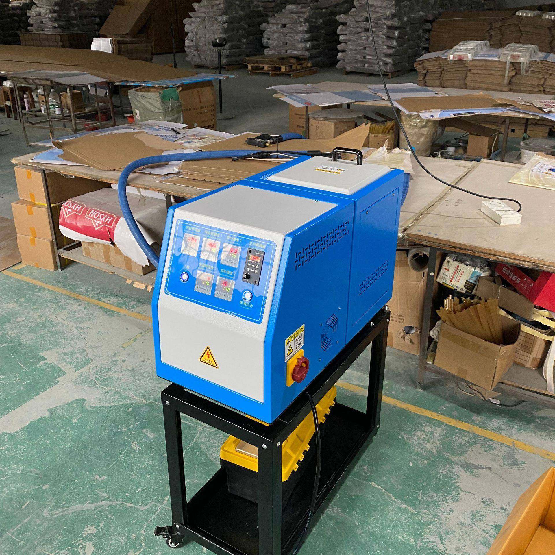 东莞白板相框塑料木材粘合涂胶上胶固定热手动枪熔胶机喷胶机