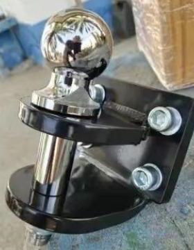 工厂做直插式四孔通用拖车钩红色汽车拖钩东南亚泰国专用汽车尾钩