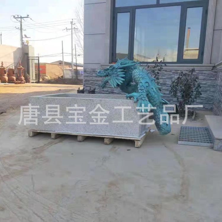 龙工艺品中号小号铜龙摆件景观喷水龙雕塑制作可制作