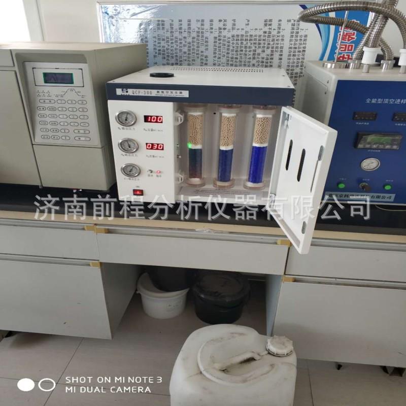 QCF-300氮氢空气体发生器配套滕州鲁南6890型气相色谱仪案例