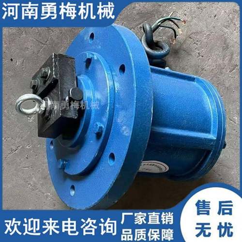 旋振筛激振源圆振筛电机0.55KWYZUL5-4立式振动电机