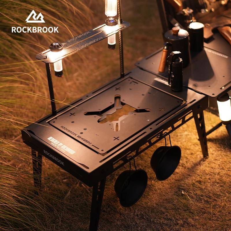 鹿布鼎铝镁合金IGT户外多功能支架1单元折叠速开户外桌露营野餐桌