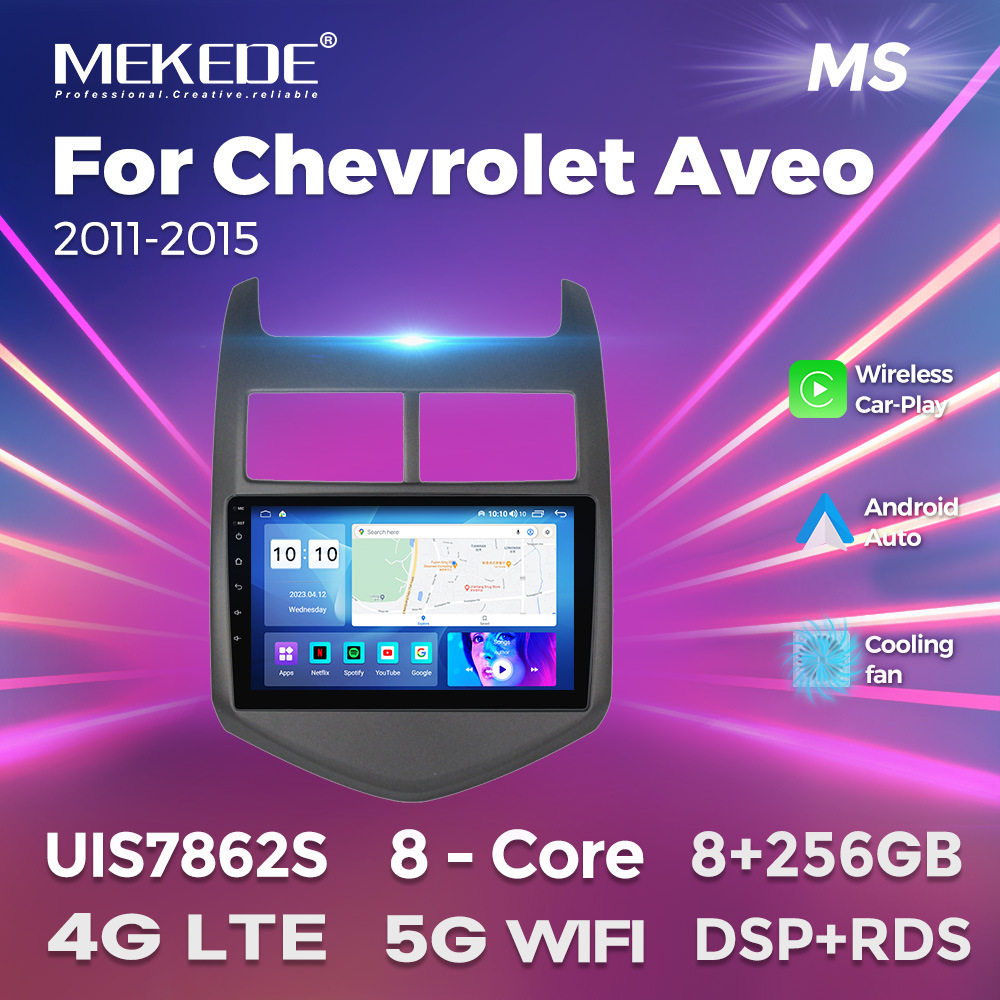 适用于11-15款雪佛兰爱唯欧/Aveo 车载大屏安卓导航仪无线carplay