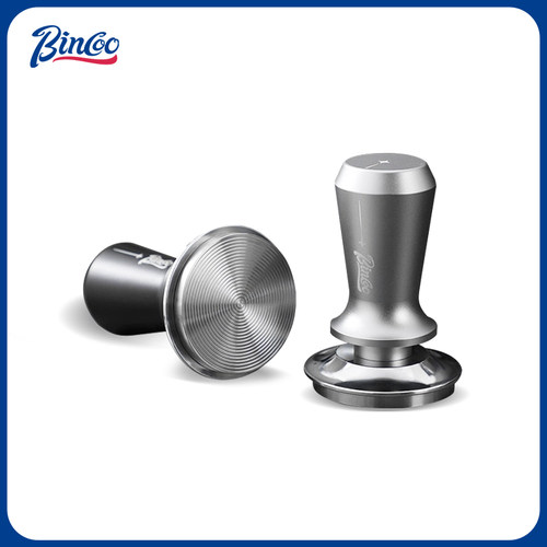 Bincoo咖啡布粉器弹力螺纹压粉锤
