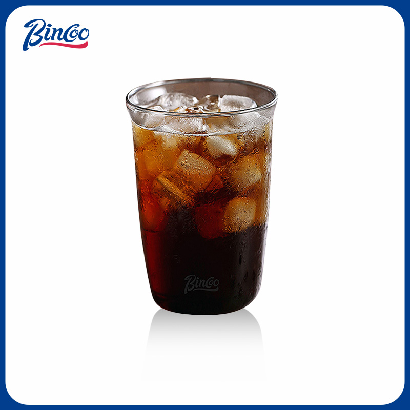Bincoo黑武士玻璃杯拿铁冰美式牛奶特调鸡尾酒咖啡拉花杯耐热杯子