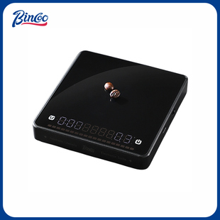 Bincoo咖啡电子秤手冲意式镜面专业计时流速电子称厨房秤烘焙称