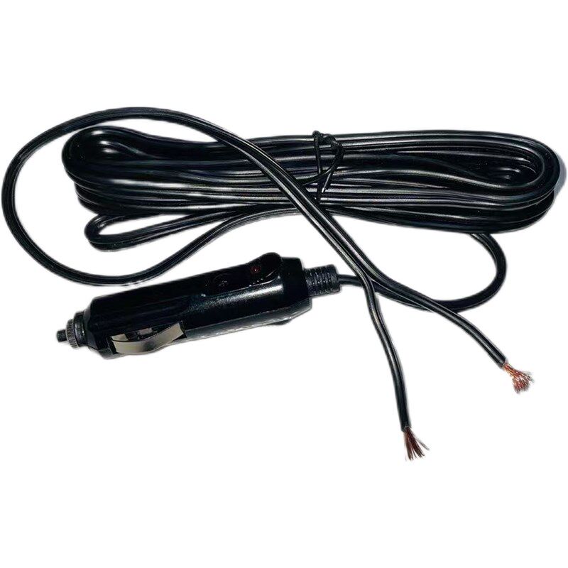 热销车载大功率车载点烟器插头点烟器延长线12v-24V电源充气泵吸