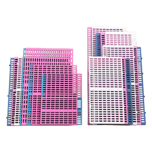 热销狗笼子垫板宠物塑料网格垫狗笼子脚垫板底网踏板兔子漏粪板防