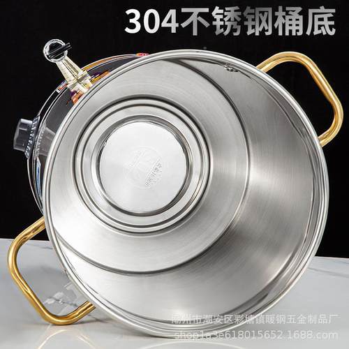 OA电开桶不钢烧水水桶自动加热保温热一体锈商用保温桶大容量月子