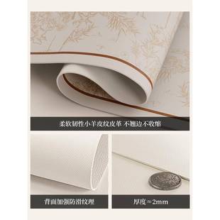 竹韵F777SS6S视电柜桌垫轻奢感桌防水防油防烫洗边柜垫桌布面保护