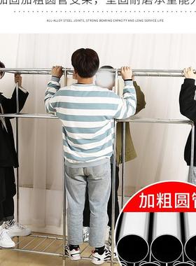 挂架落易地卧室简衣帽衣架房间衣服收纳架柜子NWS出租房布衣结实